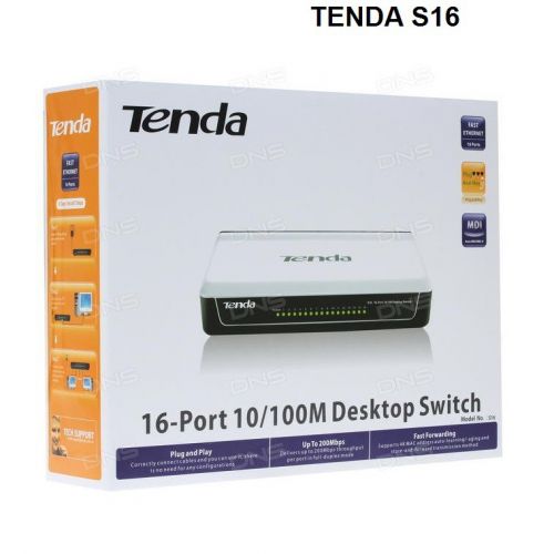Tenda 16 Port Desktop Switch