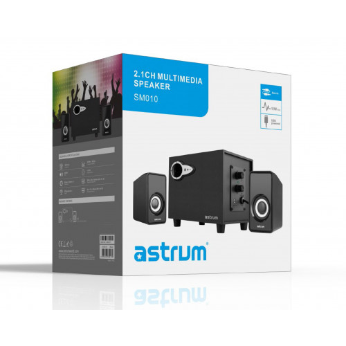 Astrum 2.1CH / 3.5mm Multimedia USB Speaker