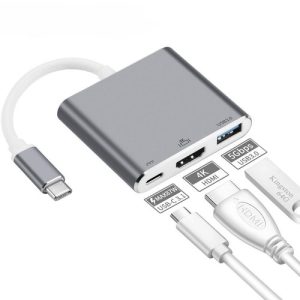 Type C to USB+HDMI+Type C Adaptor
